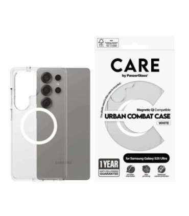 CARE Back protection Samsung Galaxy S25 Ultra Recycled plastic White