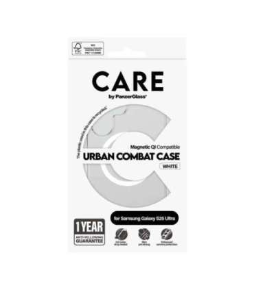 CARE Back protection Samsung Galaxy S25 Ultra Recycled plastic White