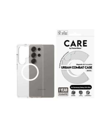 CARE Back protection Samsung Galaxy S25 Ultra Recycled plastic White