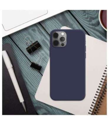 Fixed Story Back Cover Samsung Galaxy S25 Rubber Blue