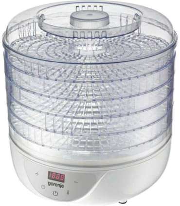 Gorenje Food Dryer FDK24DW Power 380 W Number of trays 5 Temperature control Integrated timer White