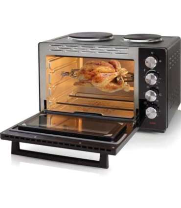 Gorenje Mini Oven OM30GBX 30 L Number of burners/cooking zones 2 1600 W Black
