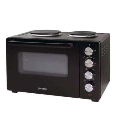 Gorenje Mini Oven OM30GBX 30 L Number of burners/cooking zones 2 1600 W Black