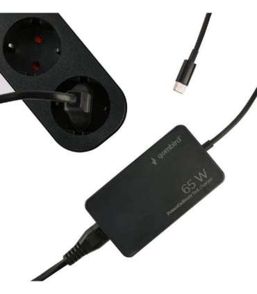 Cablexpert 65 W PowerDelivery GaN USB Type-C Fast Charger NPA-AC-PDQC65-01