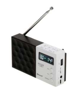Adler Digital Radio - PLL AM/FM AD 1908 Alarm function White/Black