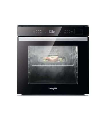 Whirlpool Oven W6 OS4 4S2 H BL 73 L Electric Hydrolytic Electronic Steam function Convection Height 59.5