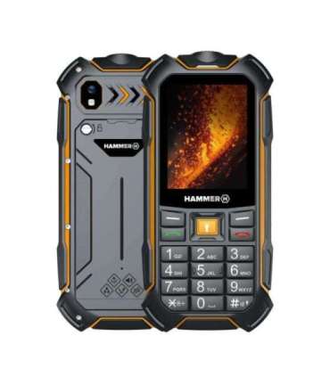 Hammer Boost 2 LTE Black 2.4 " IPS 64 MB 128 MB Dual SIM 3G Main camera resolution 2 MP 3500 mAh