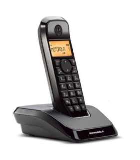 Motorola Digital Cordless Telephone S1201B Built-in display Black