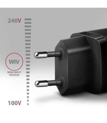 AXAGON Wallcharger 1x port USB-C, PD3.0/PPS/QC4+/AFC/FCP/Apple, 20W ACU-PD20