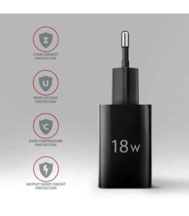AXAGON Wallcharger 1x port USB-A, QC3.0/AFC/FCP/Apple, 18W ACU-QC18