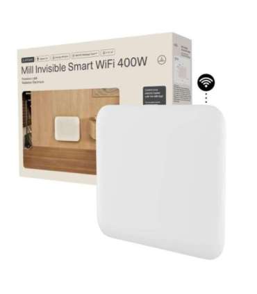 Mill Invisible Smart WiFi Heater PA400WIFI4 Panel Heater 400 W Suitable for rooms up to 4-6 m² White IPX4