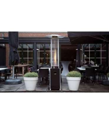 SUNRED Heater Flame Torch Gas SFT15B Patio 12000 W Black