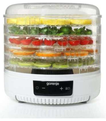 Gorenje Food Dryer FDK500GCW Power 380 W Number of trays 5 Integrated timer White