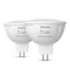 Philips Hue WCA 6.3W 12V MR16, 2pcs GU5.3