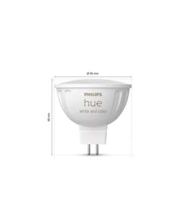 Philips Hue WCA 12V MR16 GU5.3 6.3 W White and colour light