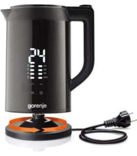 Gorenje Kettle K17DWDII Electric 2200 W 1.7 L Stainless Steel 360° rotational base Black