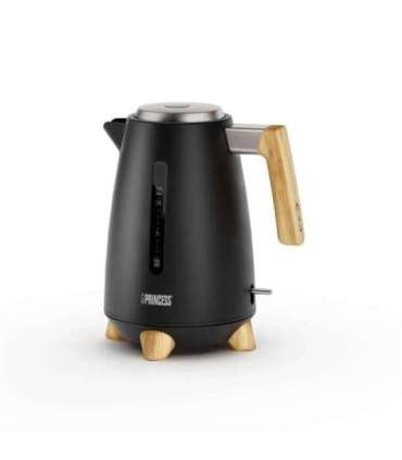 Princess Pure Kettle 236061 Electric 3000 W 1.7 L Stainless steel 360° rotational base Black