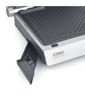 Caso Double Contact Grill SteakChef Contact grill 2000 W Stainless Steel