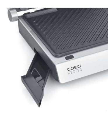 Caso Double Contact Grill SteakChef Contact grill 2000 W Stainless Steel