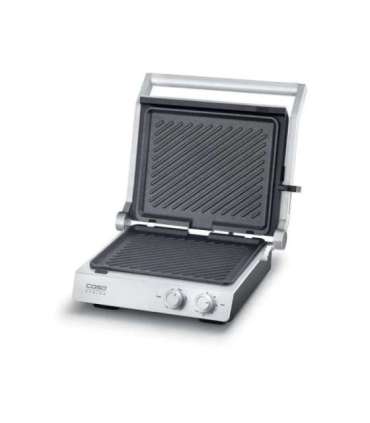 Caso Double Contact Grill SteakChef Contact grill 2000 W Stainless Steel