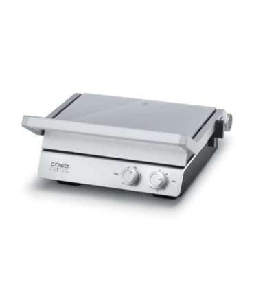 Caso Double Contact Grill SteakChef Contact grill 2000 W Stainless Steel