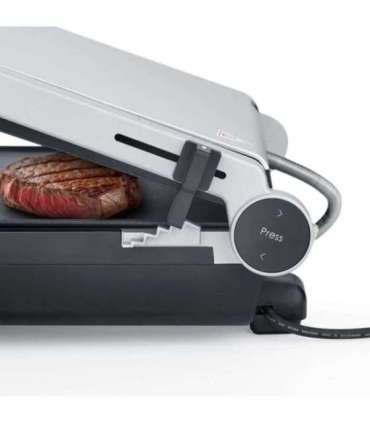 Caso Double Contact Grill with Thermocontrol SteakMaster Pro Contact grill 2000 W Stainless Steel/Black