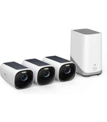 Anker Eufy Security Camera, 3+1 Kit eufyCam 3 IP67 HDD/SSD storage