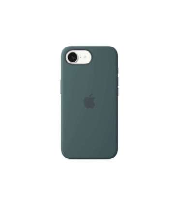 Apple iPhone 16e Silicone Case – Lake Green Apple