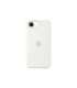 Apple iPhone 16e Silicone Case – White Apple