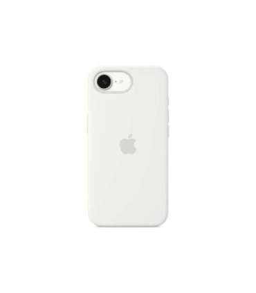 Apple iPhone 16e Silicone Case – White Apple