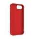 Fixed Story Back Cover Apple iPhone 16e Rubber Red