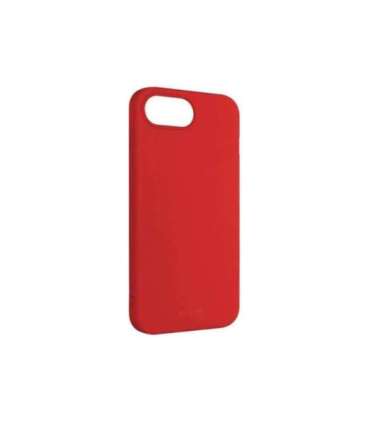 Fixed Story Back Cover Apple iPhone 16e Rubber Red