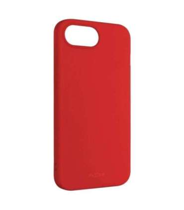 Fixed Story Back Cover Apple iPhone 16e Rubber Red