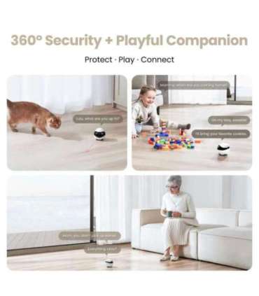 Enabot Companion Robot EBO AIR 2 Compact Maximum Memory Support 256G