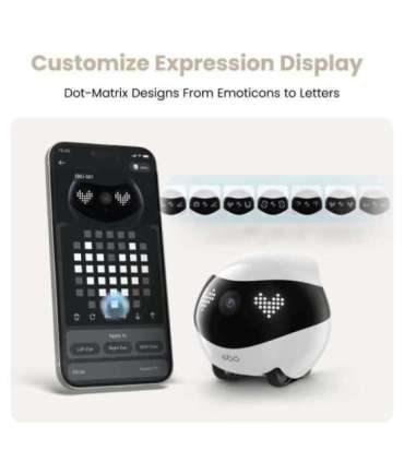 Enabot Companion Robot EBO AIR 2 Compact Maximum Memory Support 256G