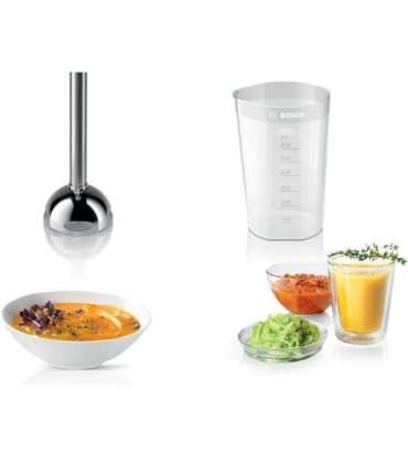 Bosch Hand Blender MSM2610B CleverMixx Hand Blender 600 W Black/Grey