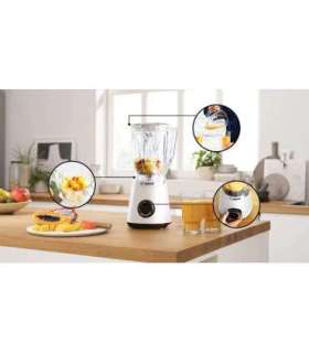 Bosch Blender MMB6141W VitaPower Series 4 Tabletop 1200 W Jar material Tritan Jar capacity 1.5 L White
