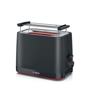 Bosch Compact Toaster TAT3M123 MyMoment Power 950 W Number of slots 2 Housing material Plastic Black