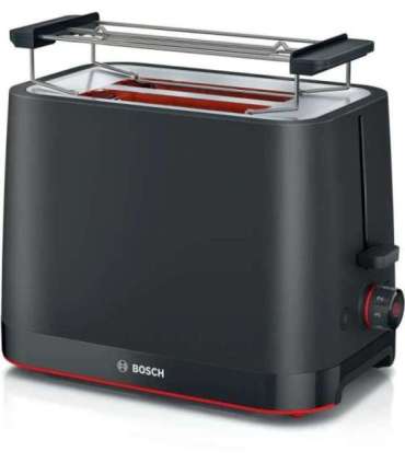 Bosch Compact Toaster TAT3M123 MyMoment Power 950 W Number of slots 2 Housing material Plastic Black