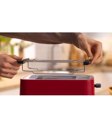 Bosch Compact Toaster TAT3M124 MyMoment Number of slots 2 Housing material Plastic Red