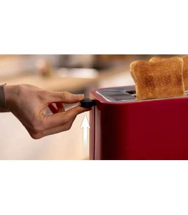 Bosch Compact Toaster TAT3M124 MyMoment Number of slots 2 Housing material Plastic Red