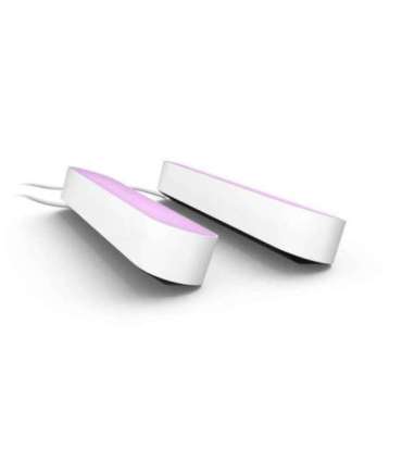 Philips Hue Play WCA Lightbar Base, Twin pack, White|42 W|2000-6500 Hue White Colour Ambiance