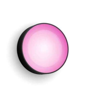 Philips Hue WCA Daylo Outdoor Wall Lantern, Black 15 W 2000-6500 Hue White Colour Ambiance