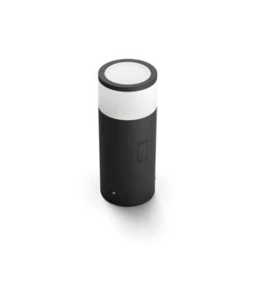 Philips Hue WCA Calla Outdoor Bollard, Black 8 W 2000-6500 Hue White Colour Ambiance