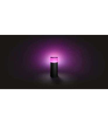 Philips Hue WCA Calla Outdoor Bollard, Black 8 W 2000-6500 Hue White Colour Ambiance