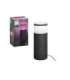 Philips Hue WCA Calla Outdoor Bollard, Black 8 W 2000-6500 Hue White Colour Ambiance