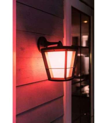 Philips Hue WCA Econic Outdoor Wall Lantern 15 W 2000-6500 Hue White Colour Ambiance