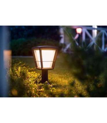 Philips Hue WCA Econic Outdoor Pedestal Lantern 15 W 2000-6500 Hue White Colour Ambiance