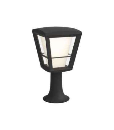 Philips Hue WCA Econic Outdoor Pedestal Lantern 15 W 2000-6500 Hue White Colour Ambiance