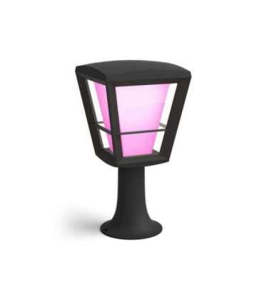 Philips Hue WCA Econic Outdoor Pedestal Lantern 15 W 2000-6500 Hue White Colour Ambiance